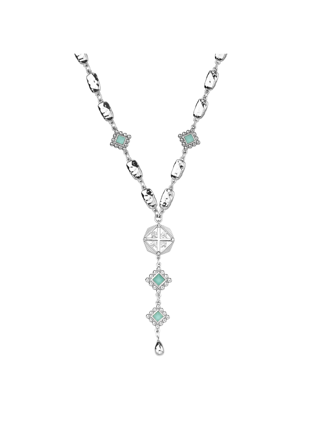 Silver Siren Drift Long Necklace