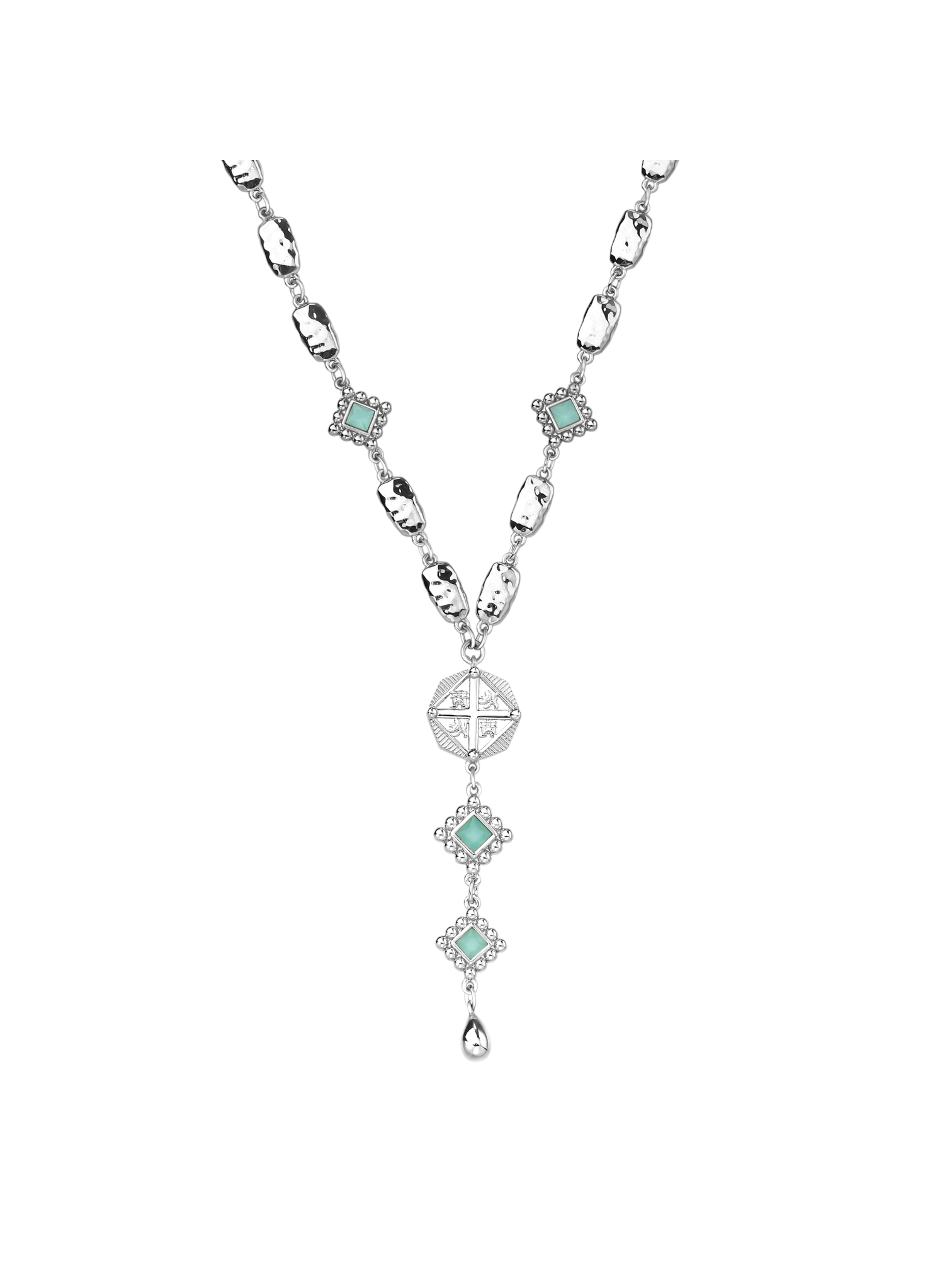 Silver Siren Drift Long Necklace