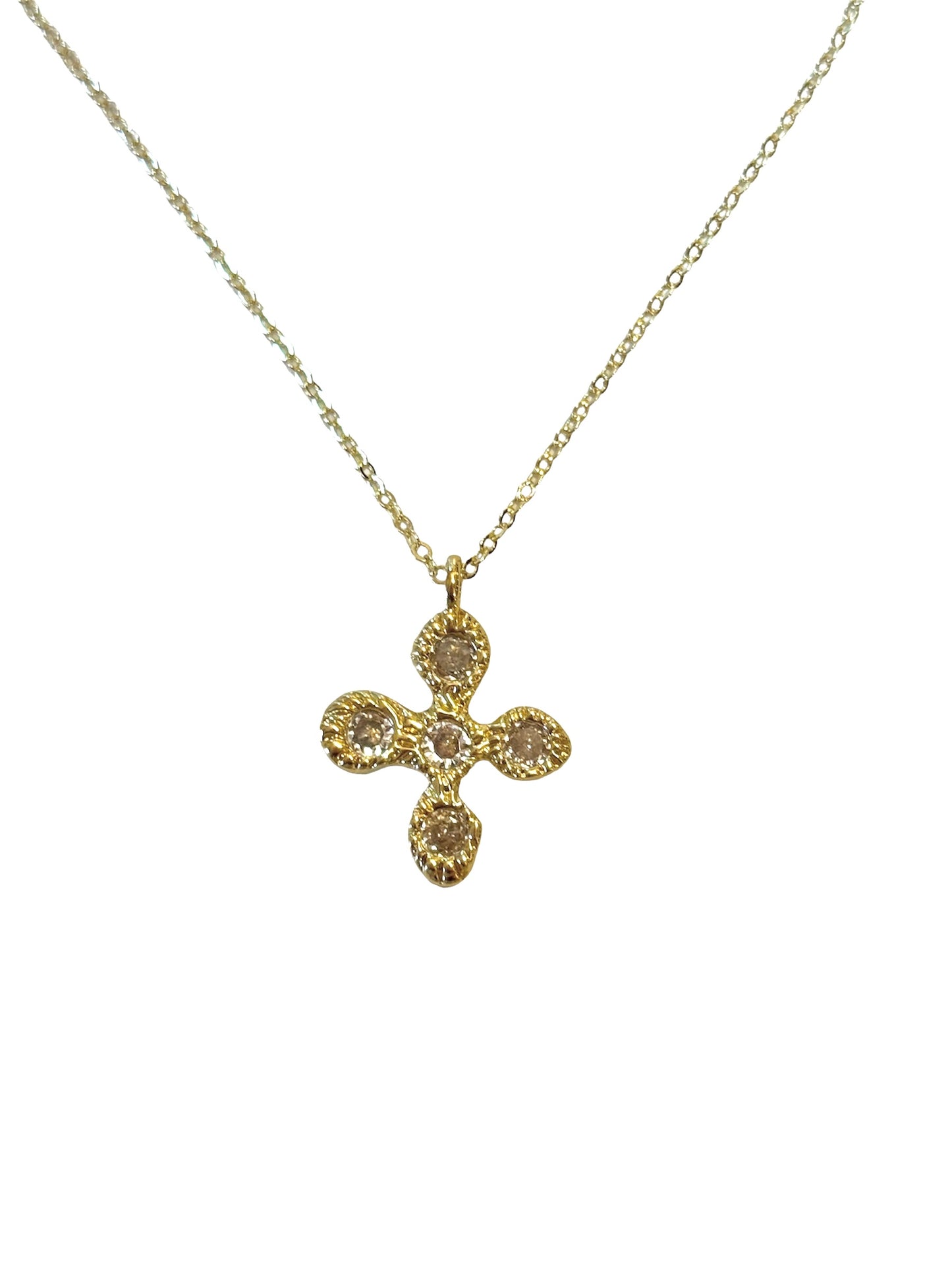 Willa Necklace With Clear CZ