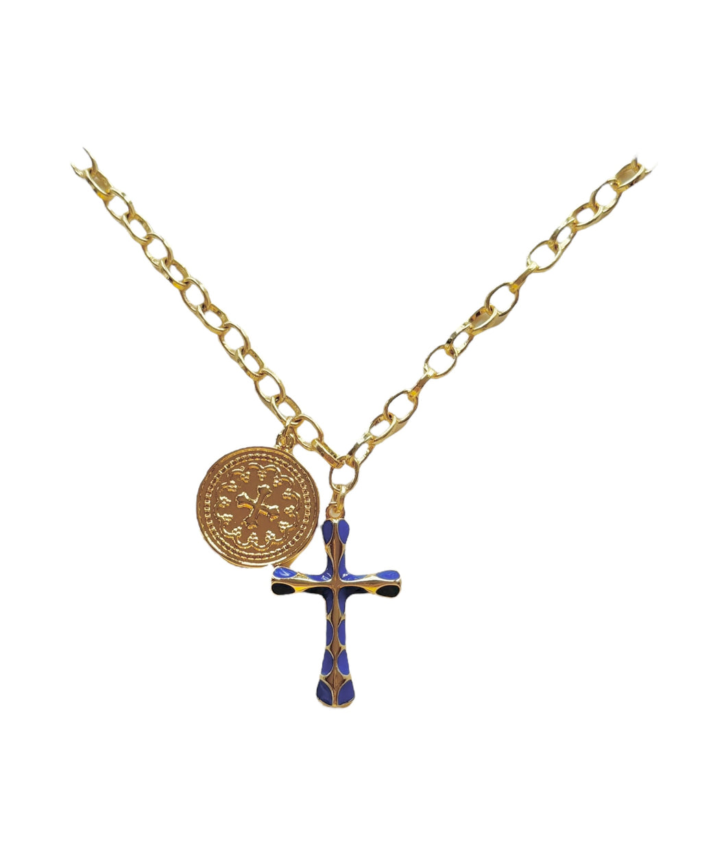 Annabelle Necklace in blue