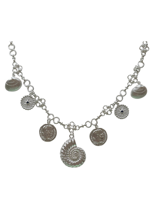 Aphrodite Necklace in Silver