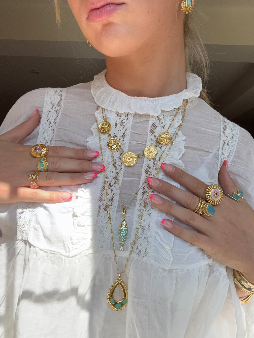India Coin Necklace