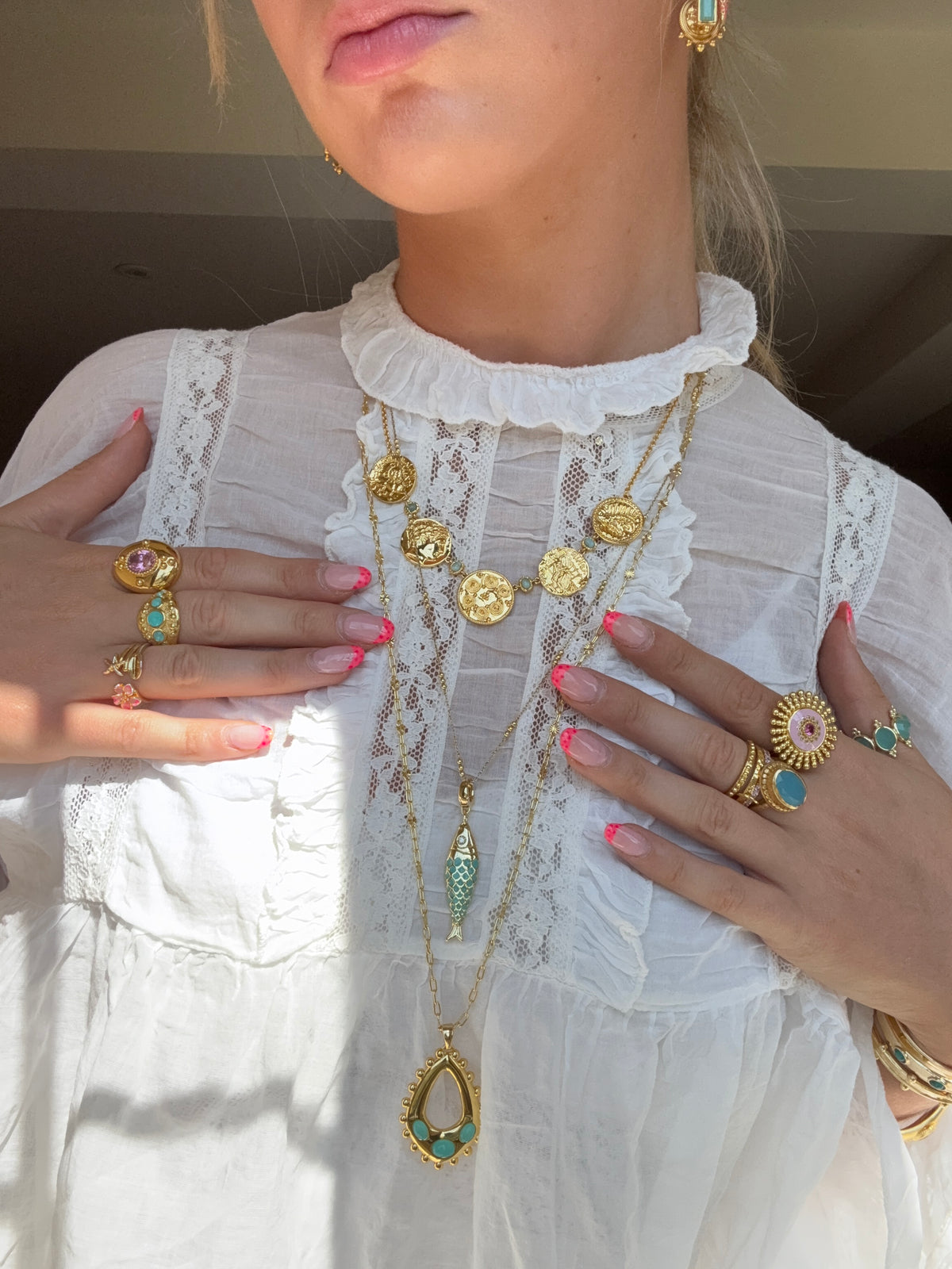 India Coin Necklace