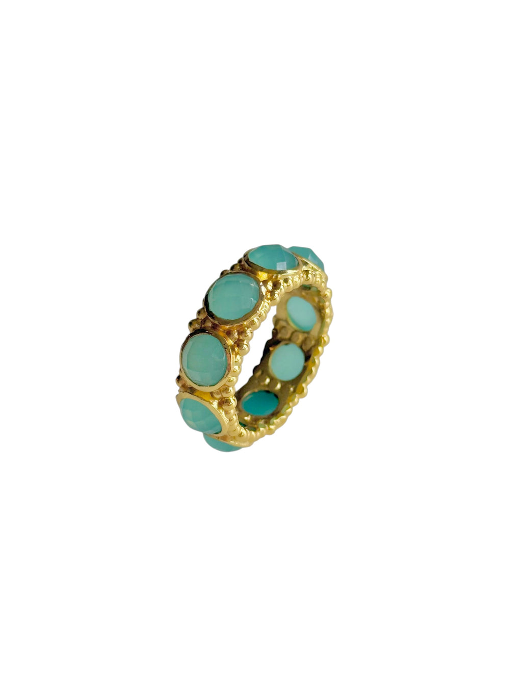 Amalia Ring in Aqua