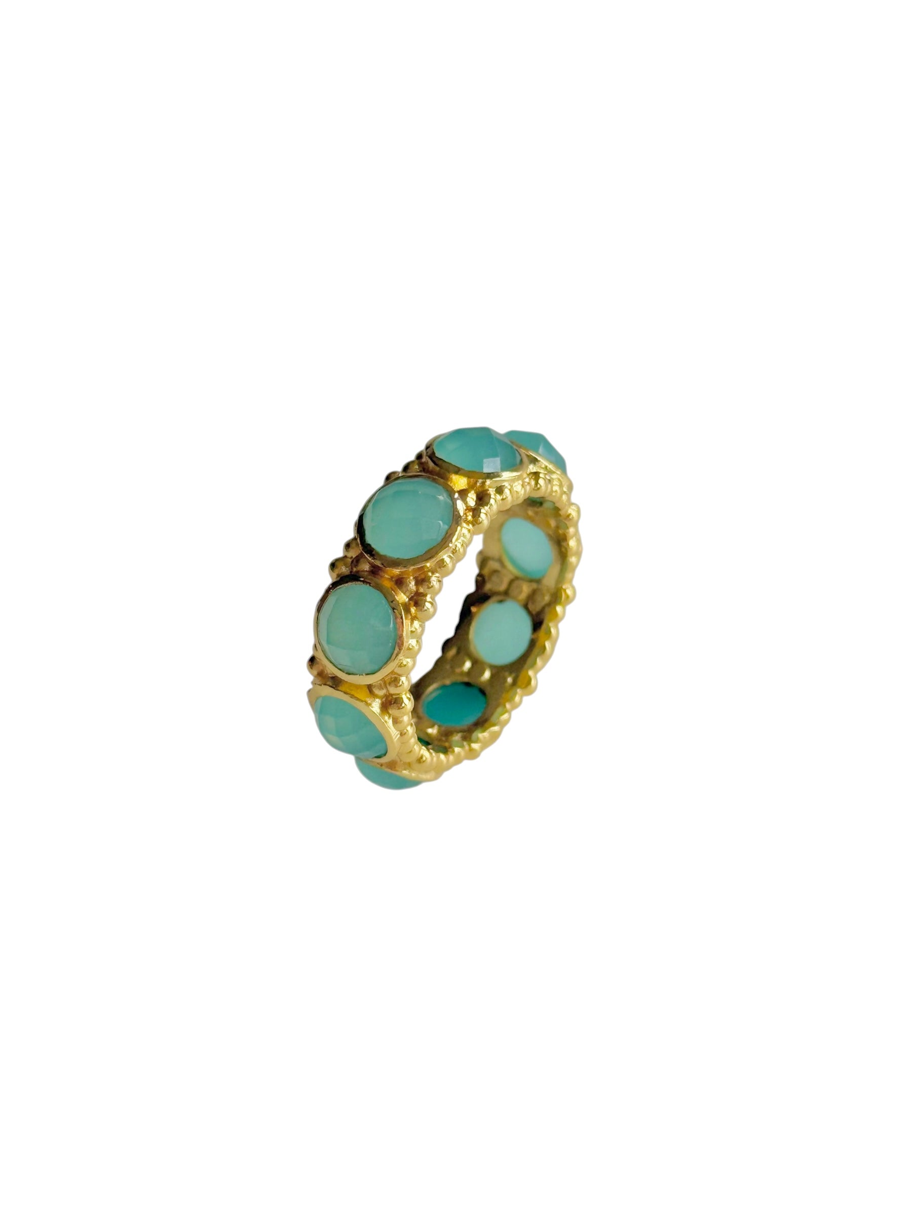 Amalia Ring in Aqua