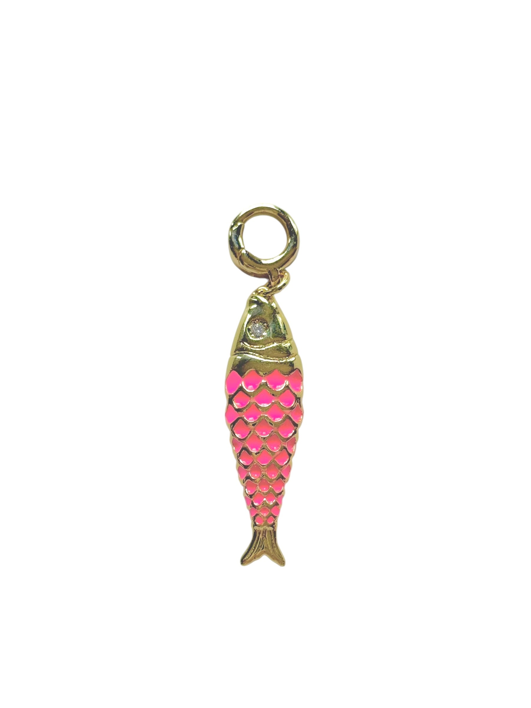 Sunset Fish Clip-On Charm
