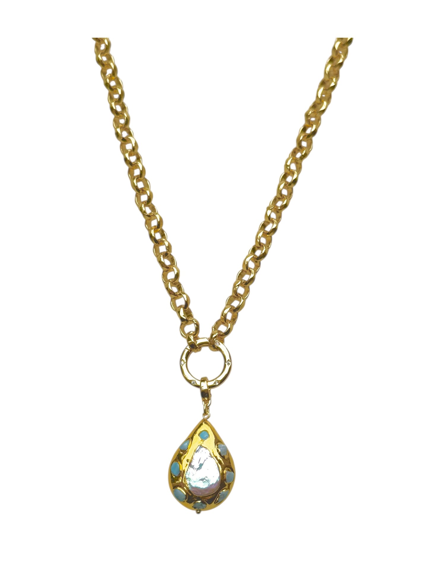 Blue Lagoon Long Necklace