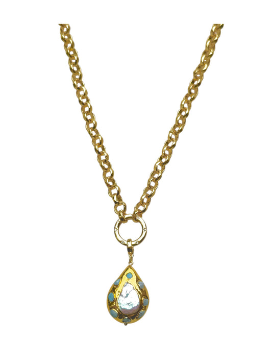 Blue Lagoon Long Necklace