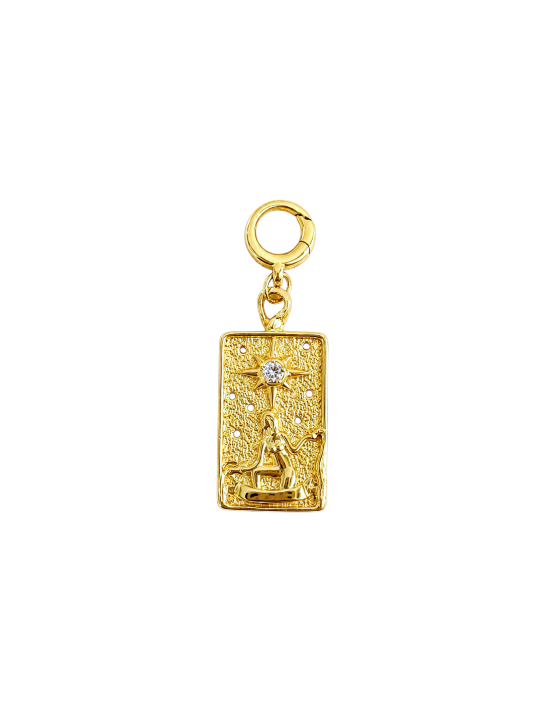 The Star Tarot Card Clip-on Charm