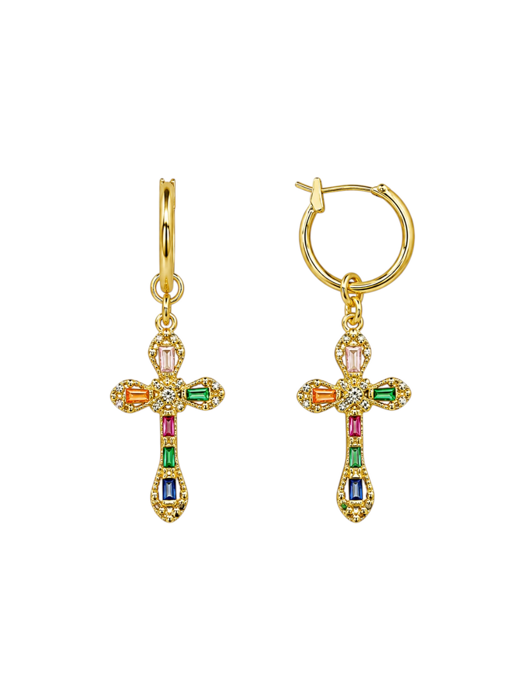 Cross Earrings