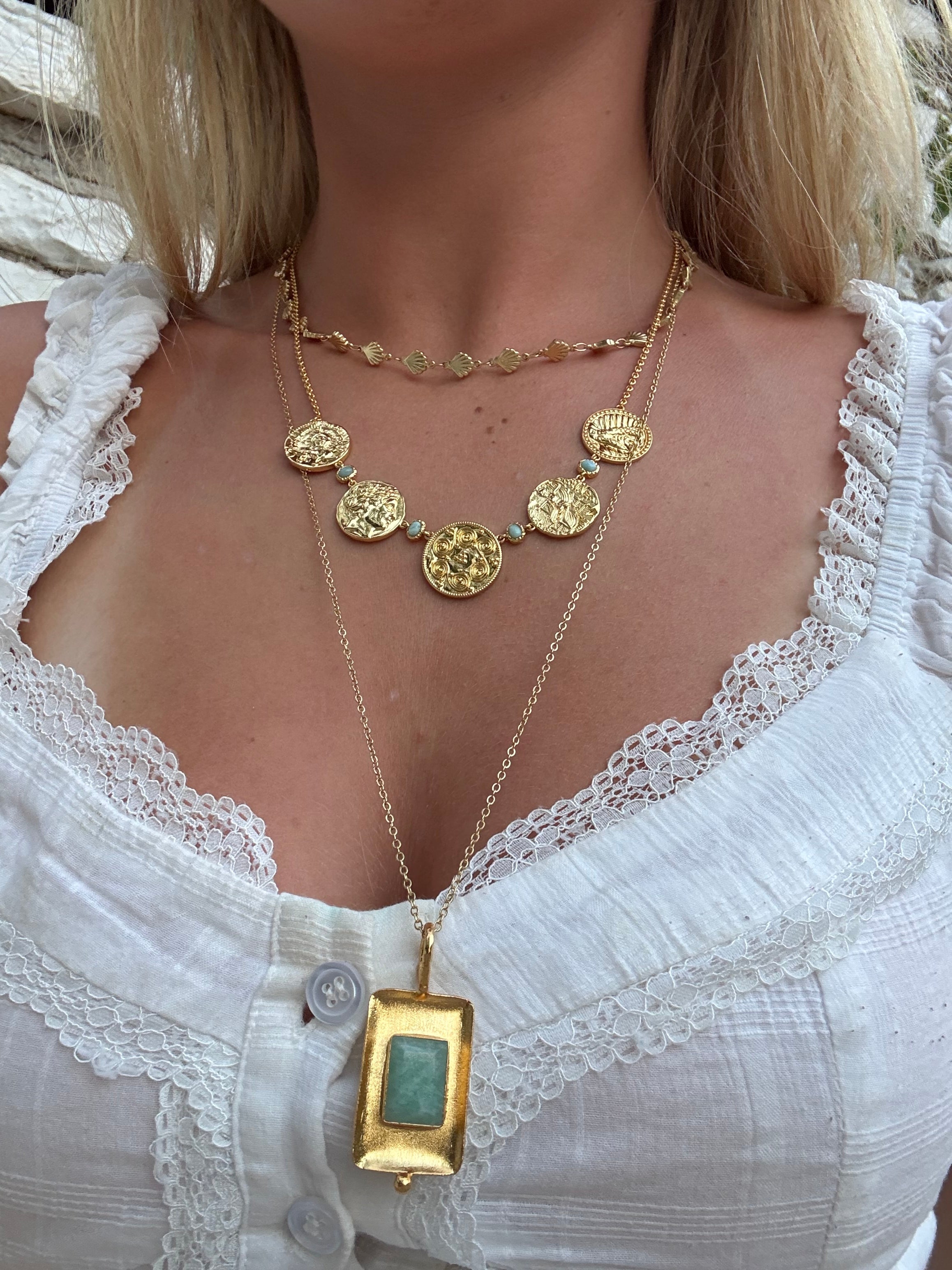 India Coin Necklace