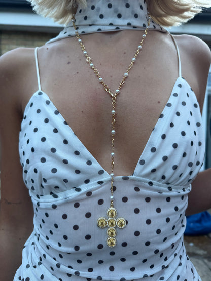 Evita Long Necklace