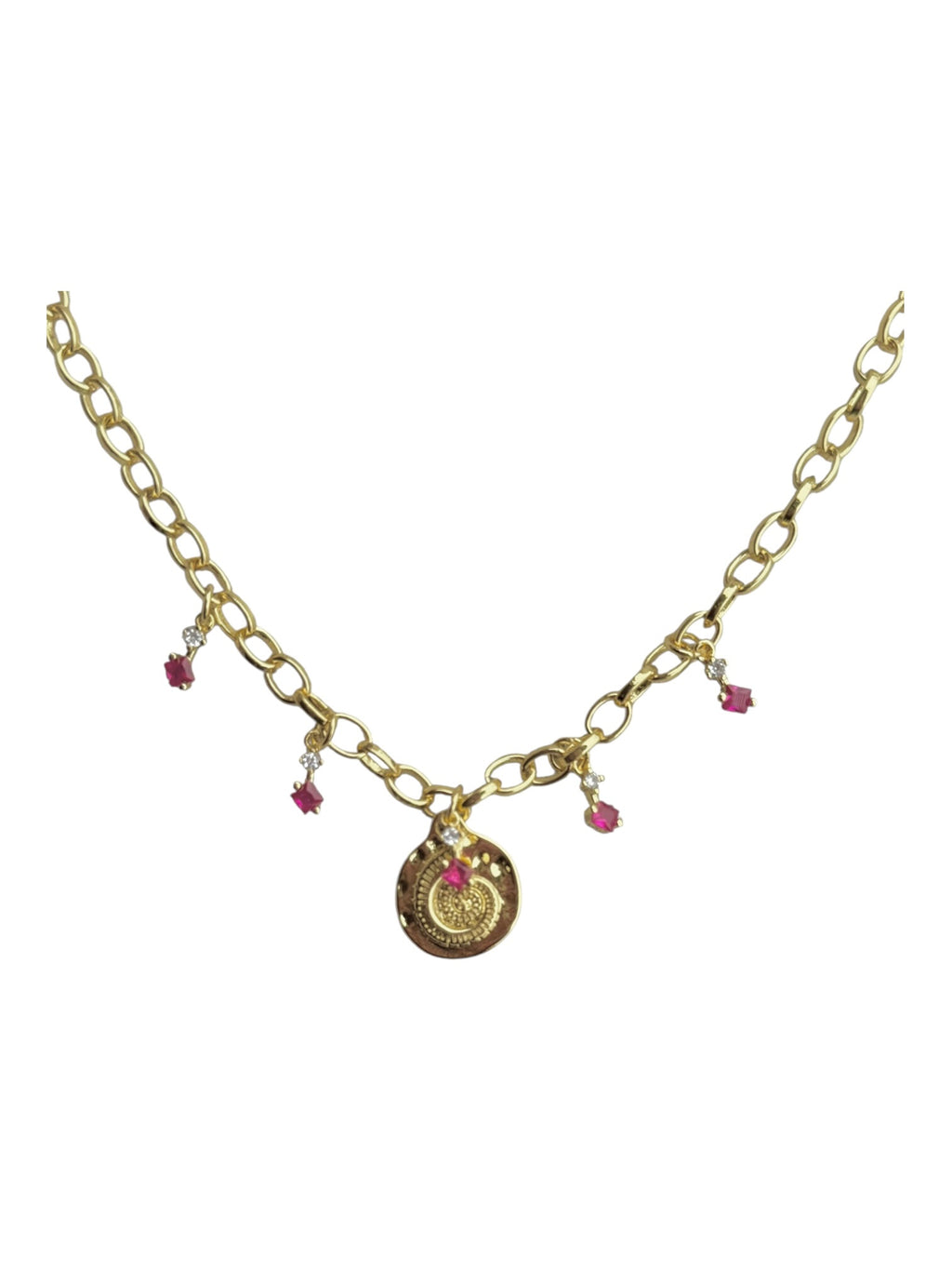 Cordelia Necklace in Ruby