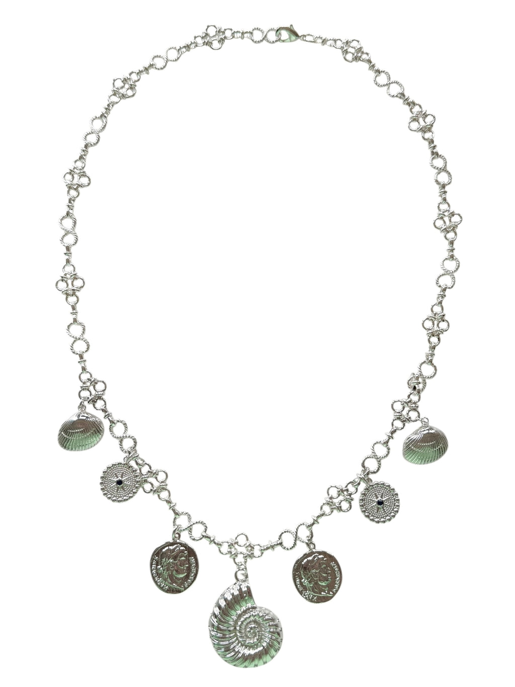 Silver Aphrodite Necklace