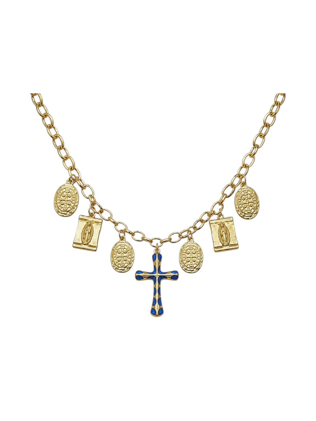Willow Necklace in blue
