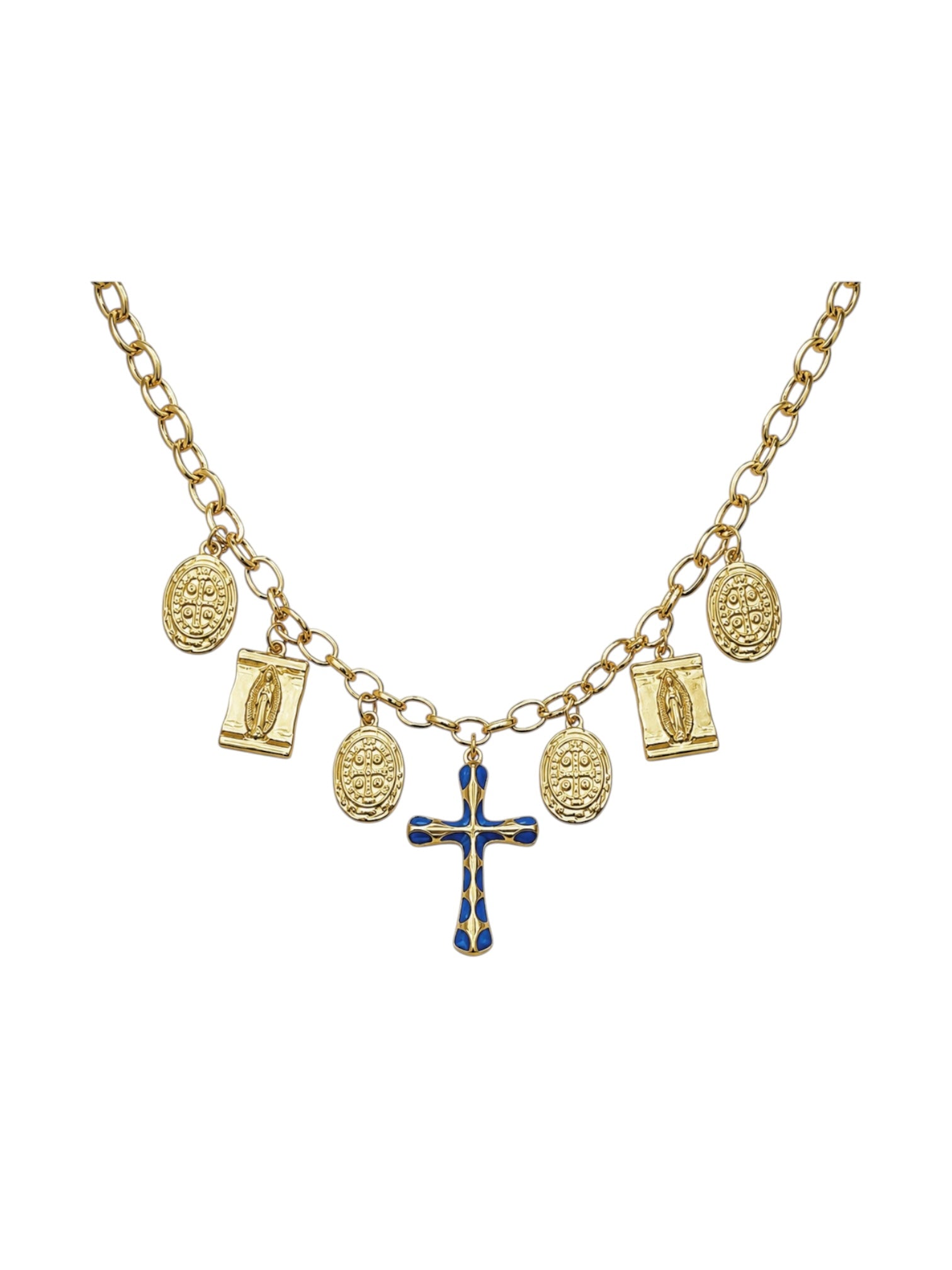 Willow Necklace in blue