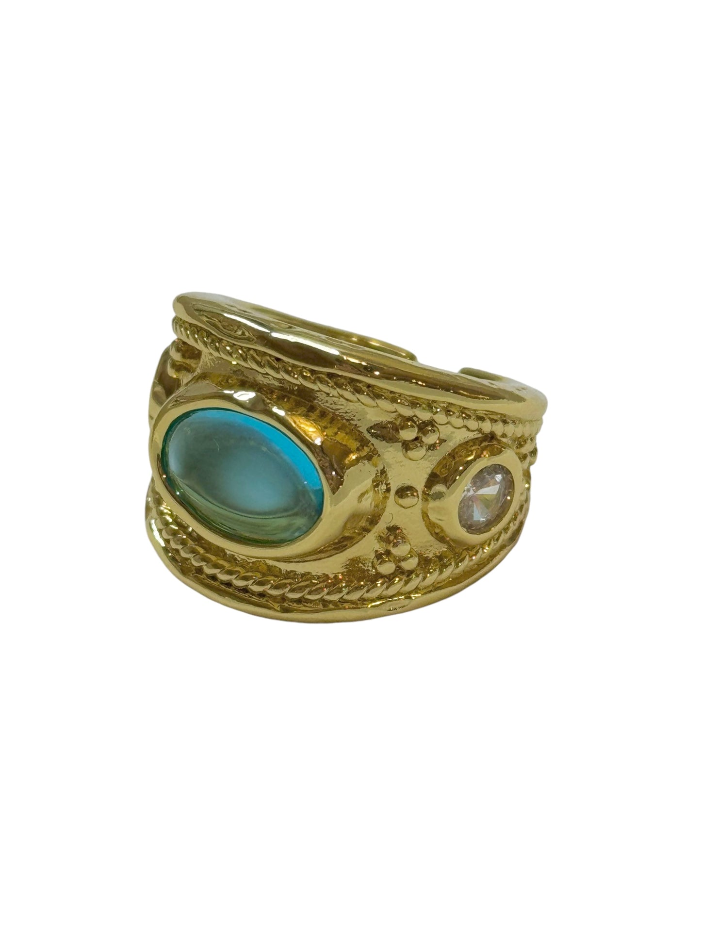 Cordelia Ring In Light Blue