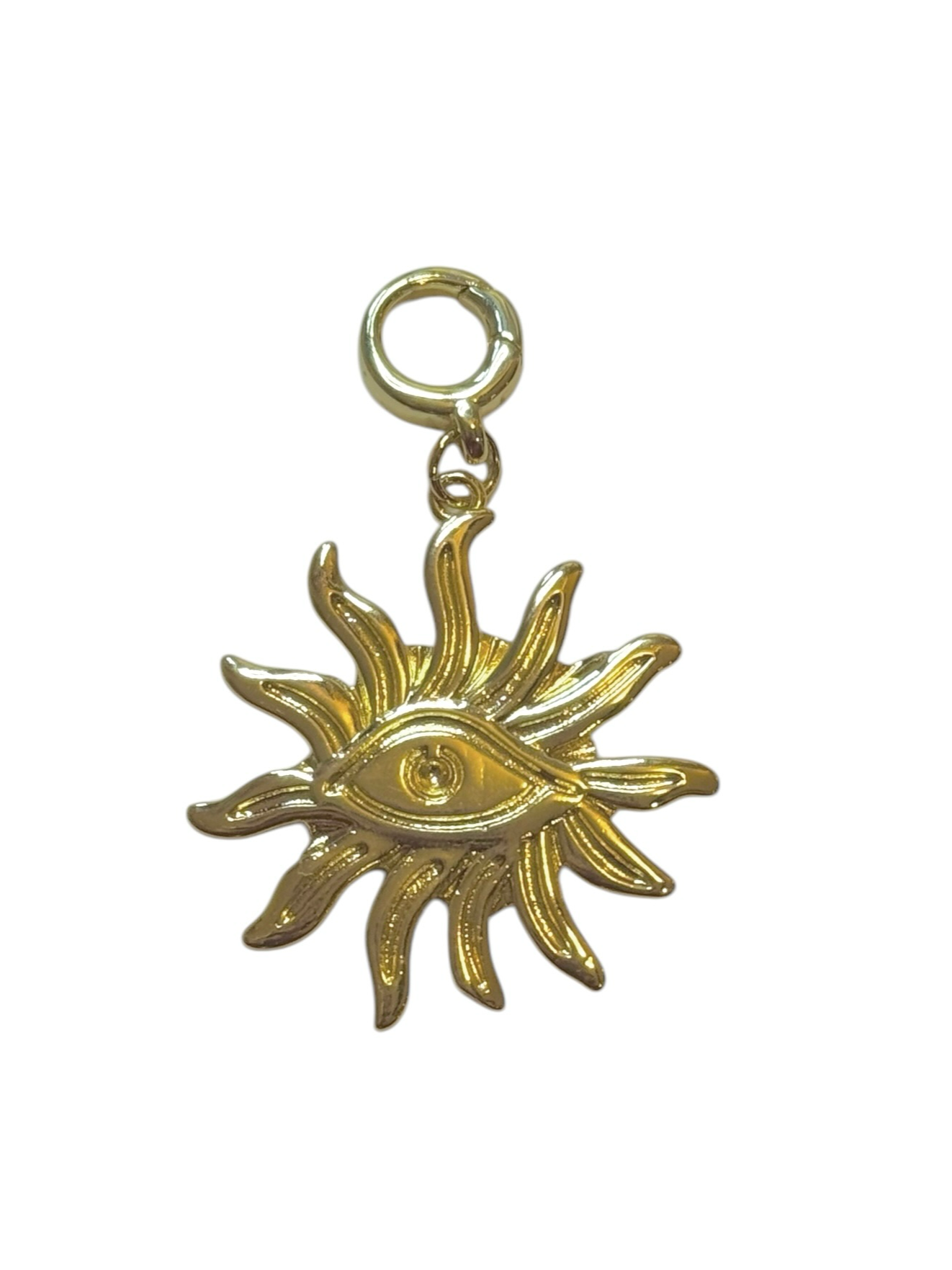 Evil Eye Sun Clip-On Charm