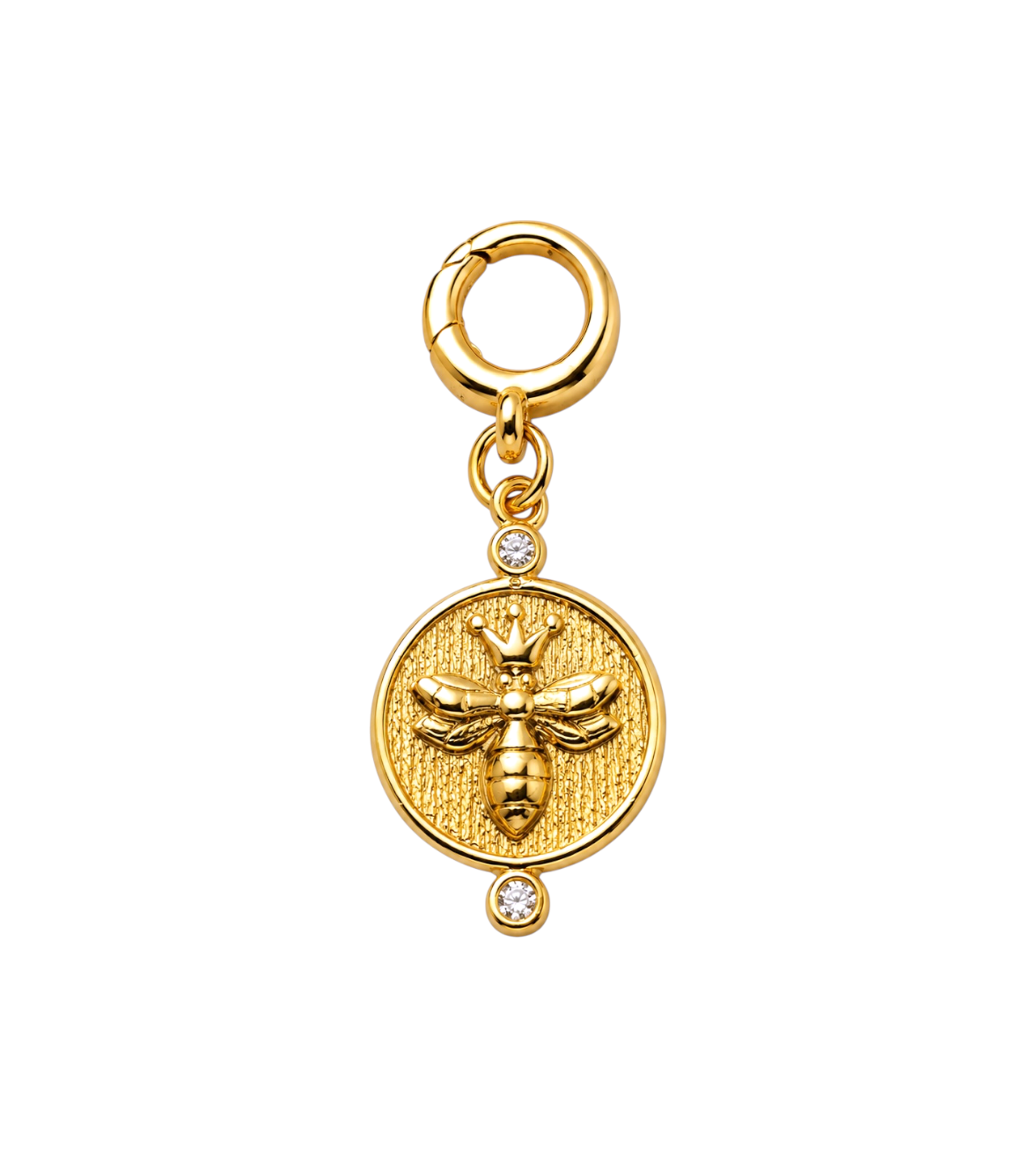 Bee Coin Clip-On Charm