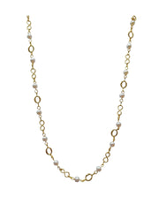 Pearl Drift Long Necklace