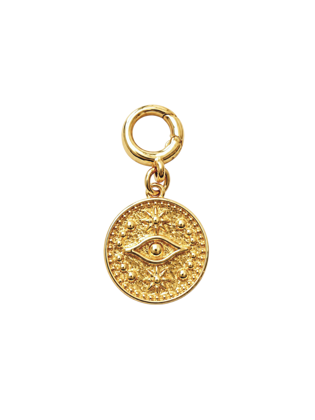 Evil Eye Coin Clip-On Charm