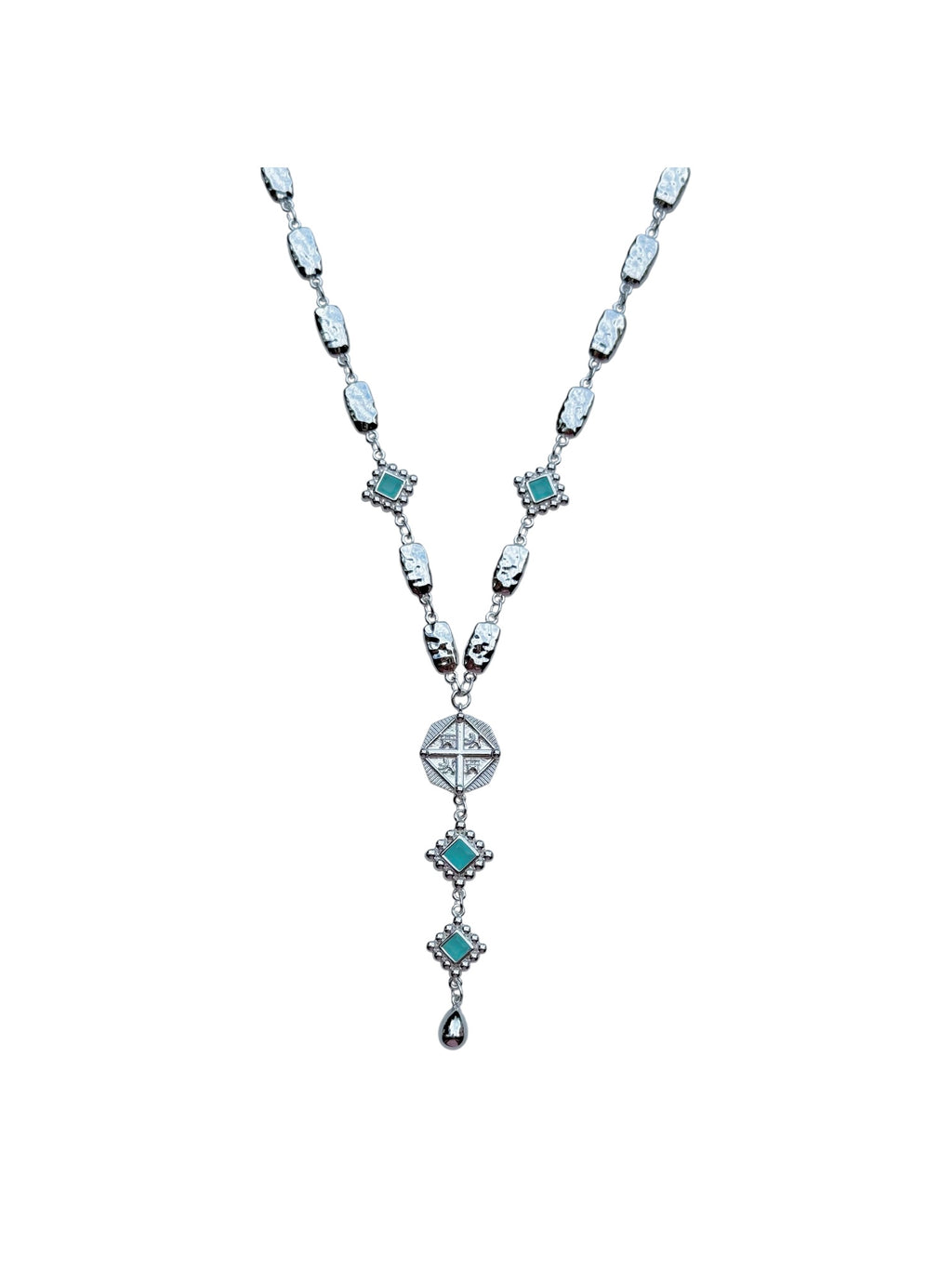 Silver Siren Drift Long Necklace