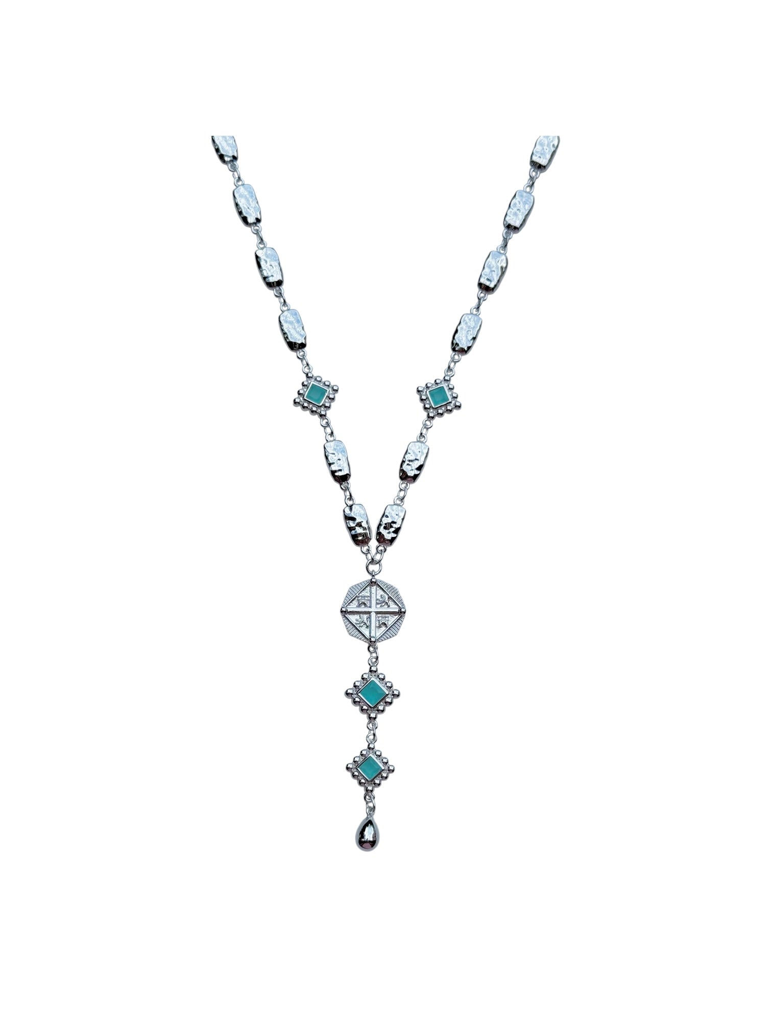 Silver Siren Drift Long Necklace