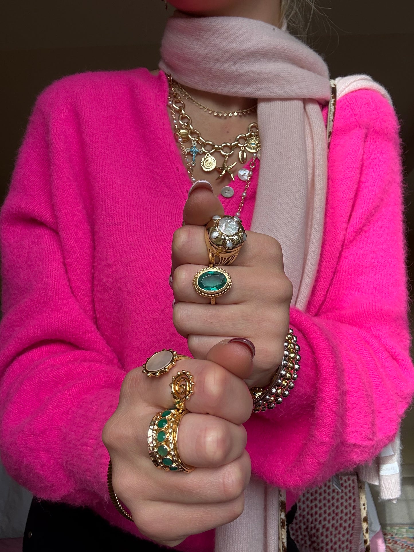 Samara Ring in Green