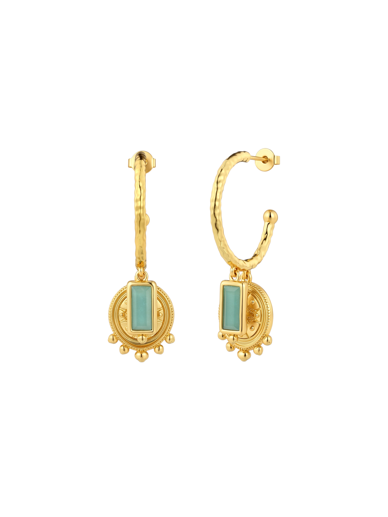 Maya Aqua Earrings