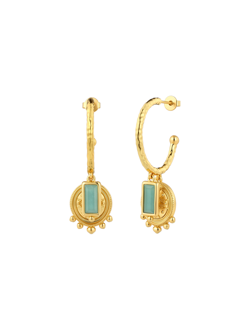 Maya Aqua Earrings