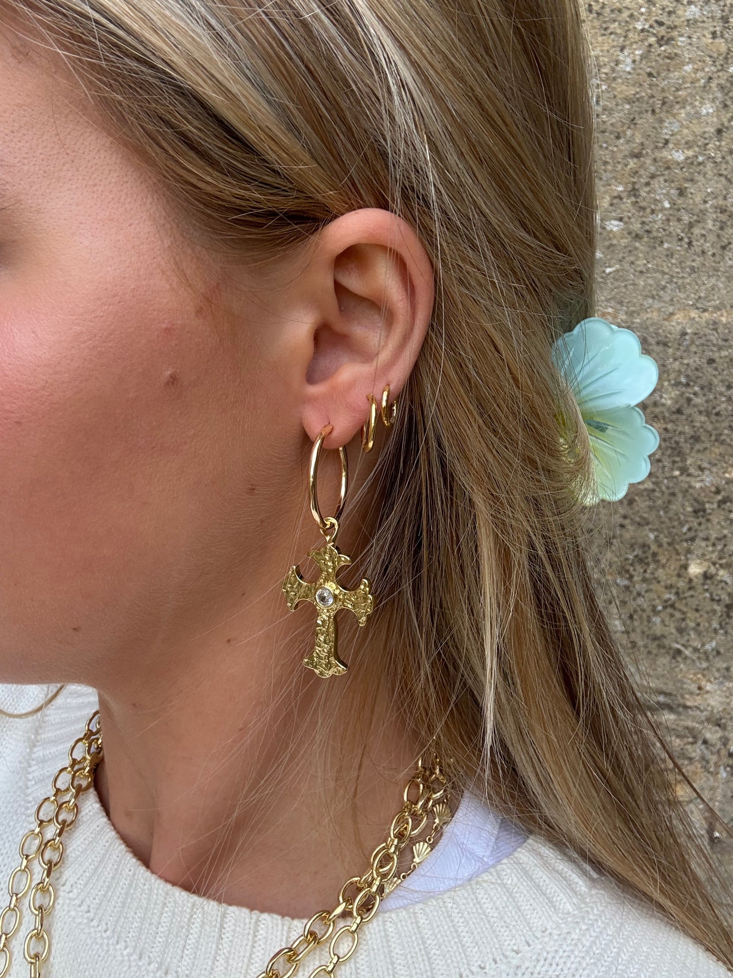 Rose Earrings