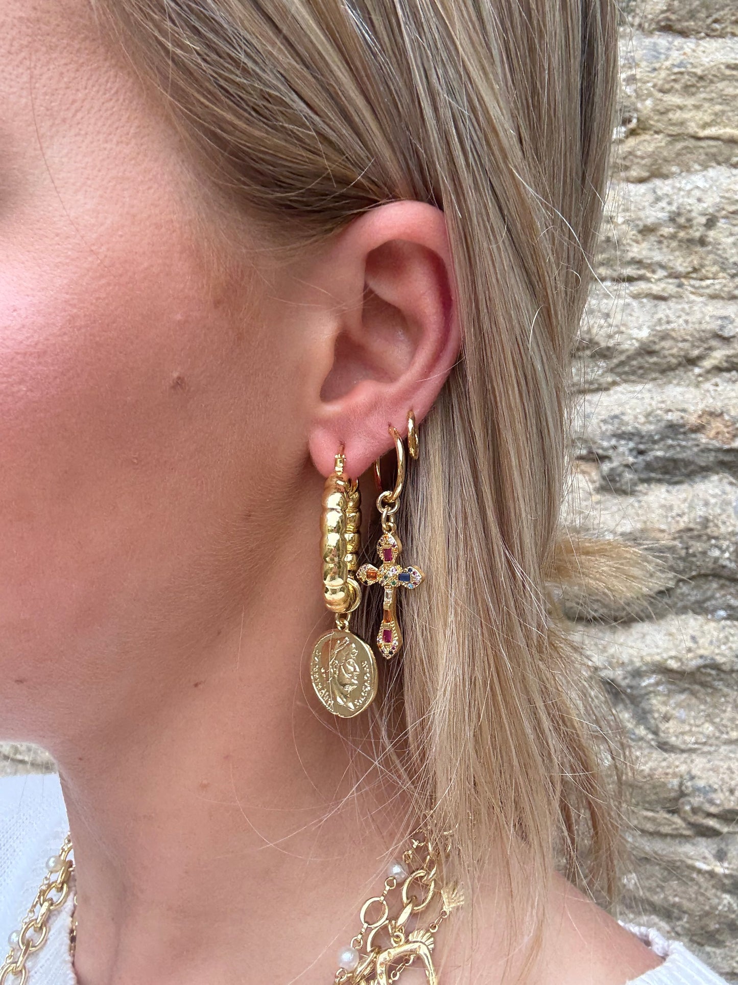 Cross Earrings
