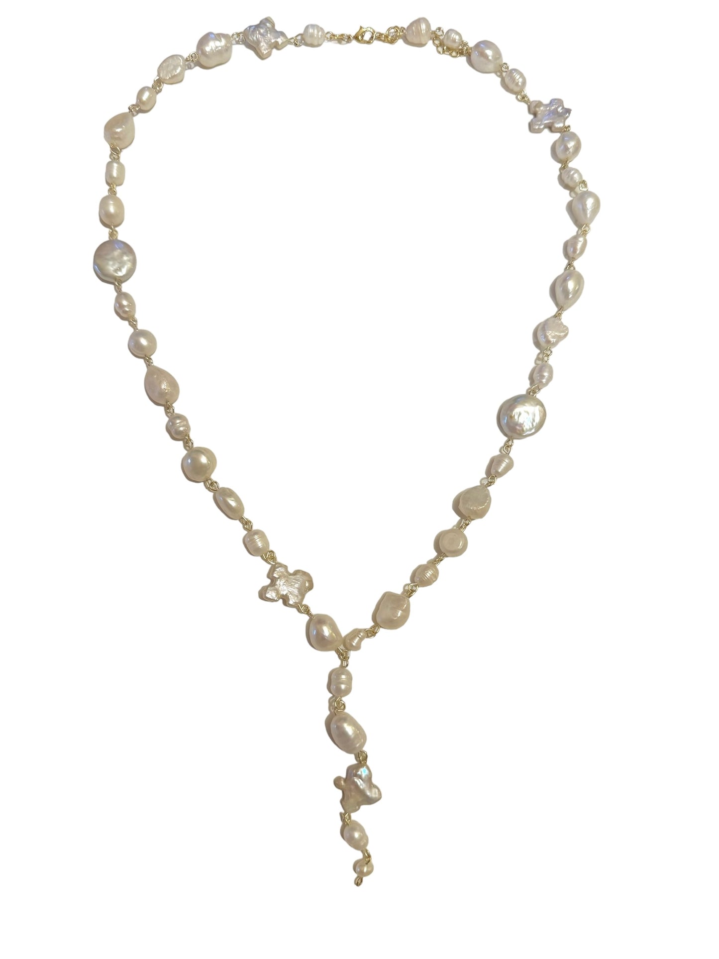 Pearl Long Necklace