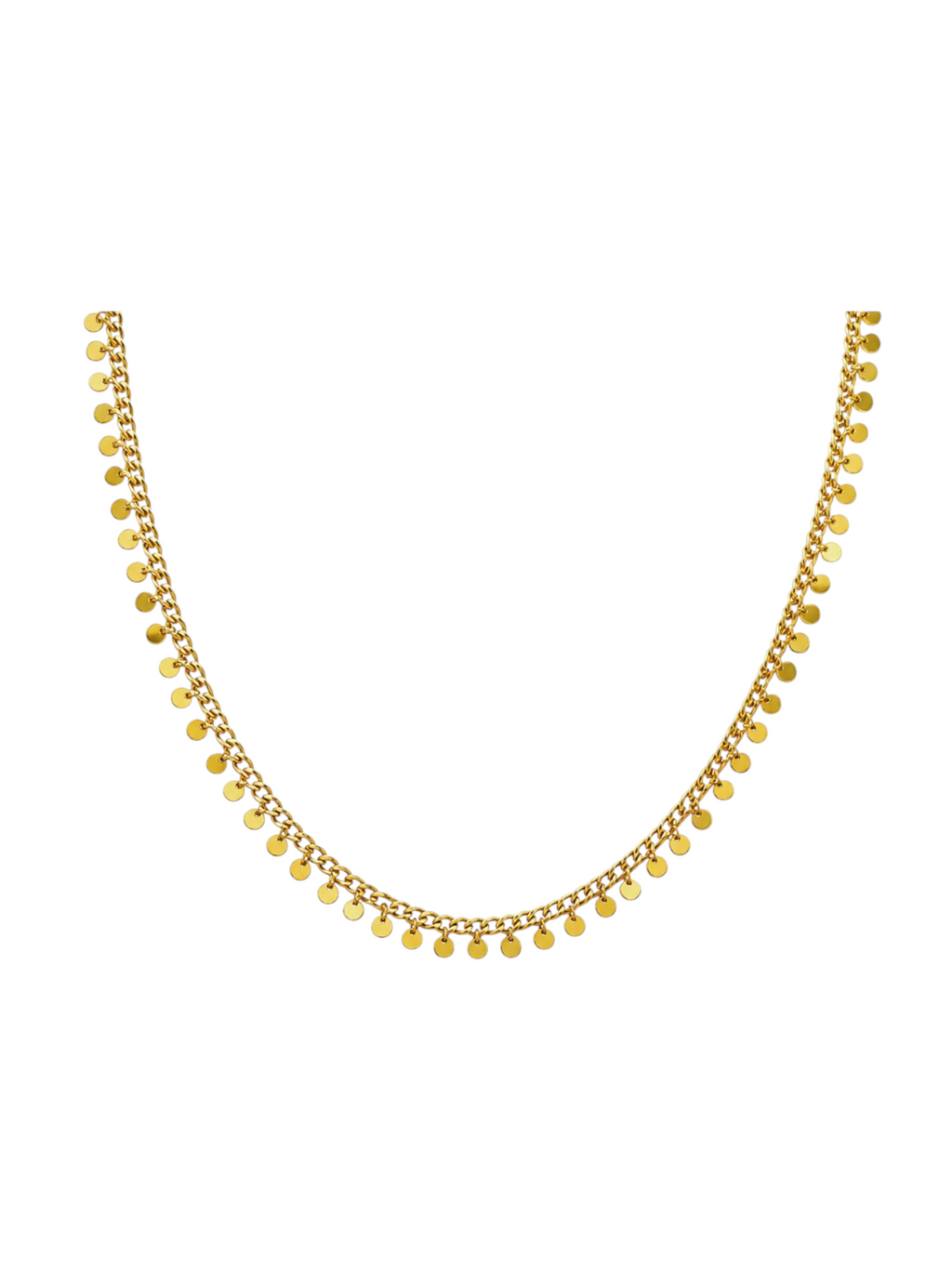 Sequin Short Necklace