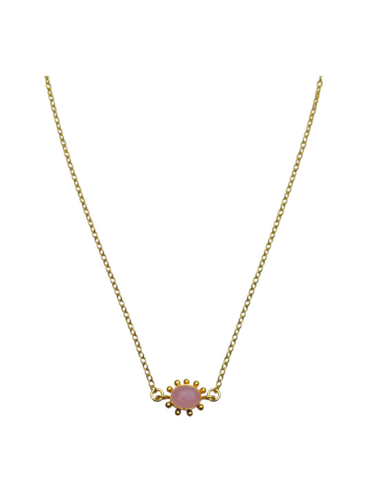Juliet Necklace in Pink