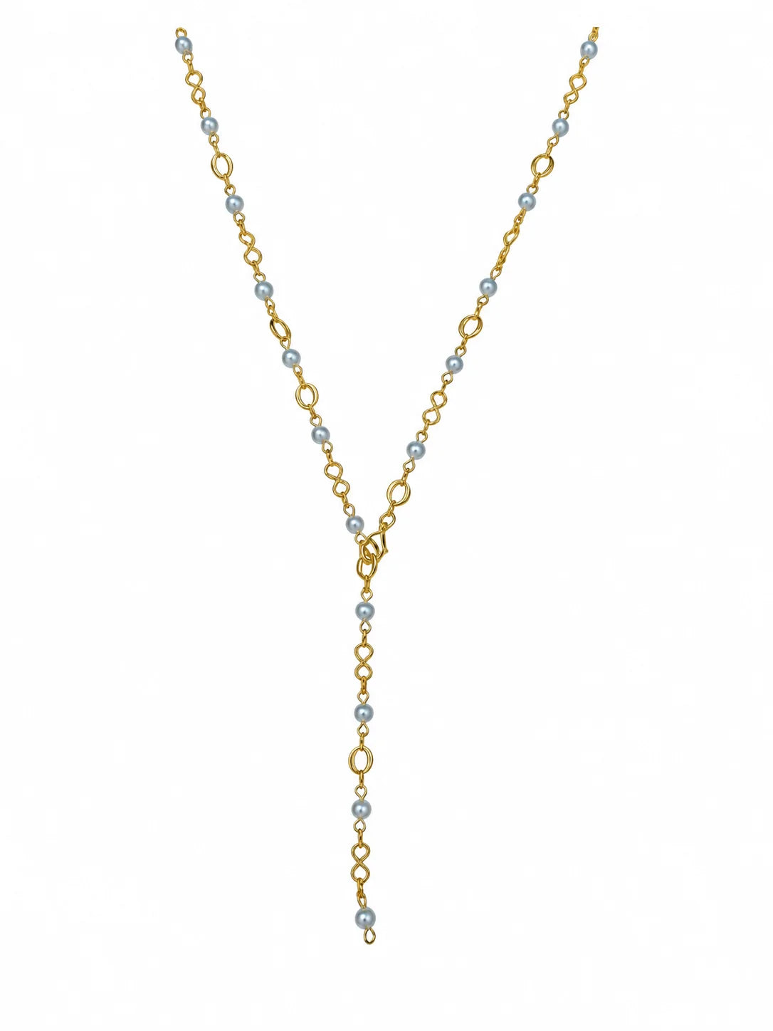 Pearl Drift Long Necklace
