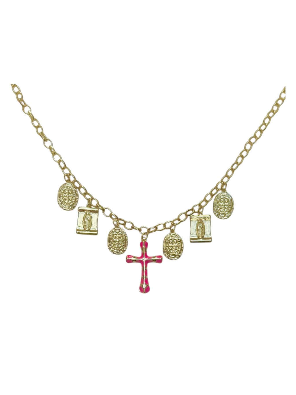 Willow Necklace in pink