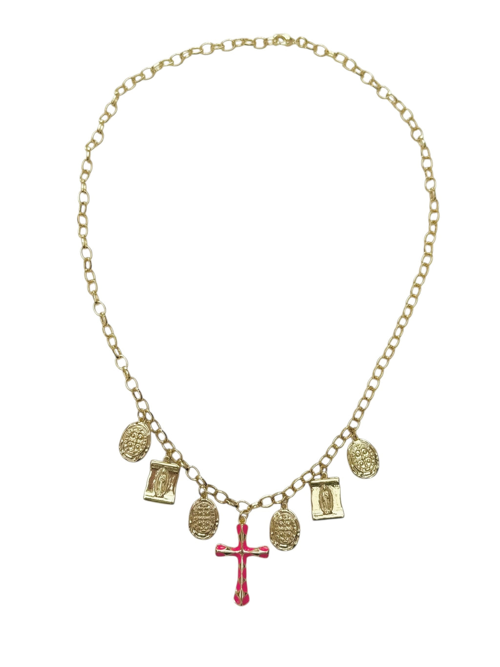 Willow Necklace in pink