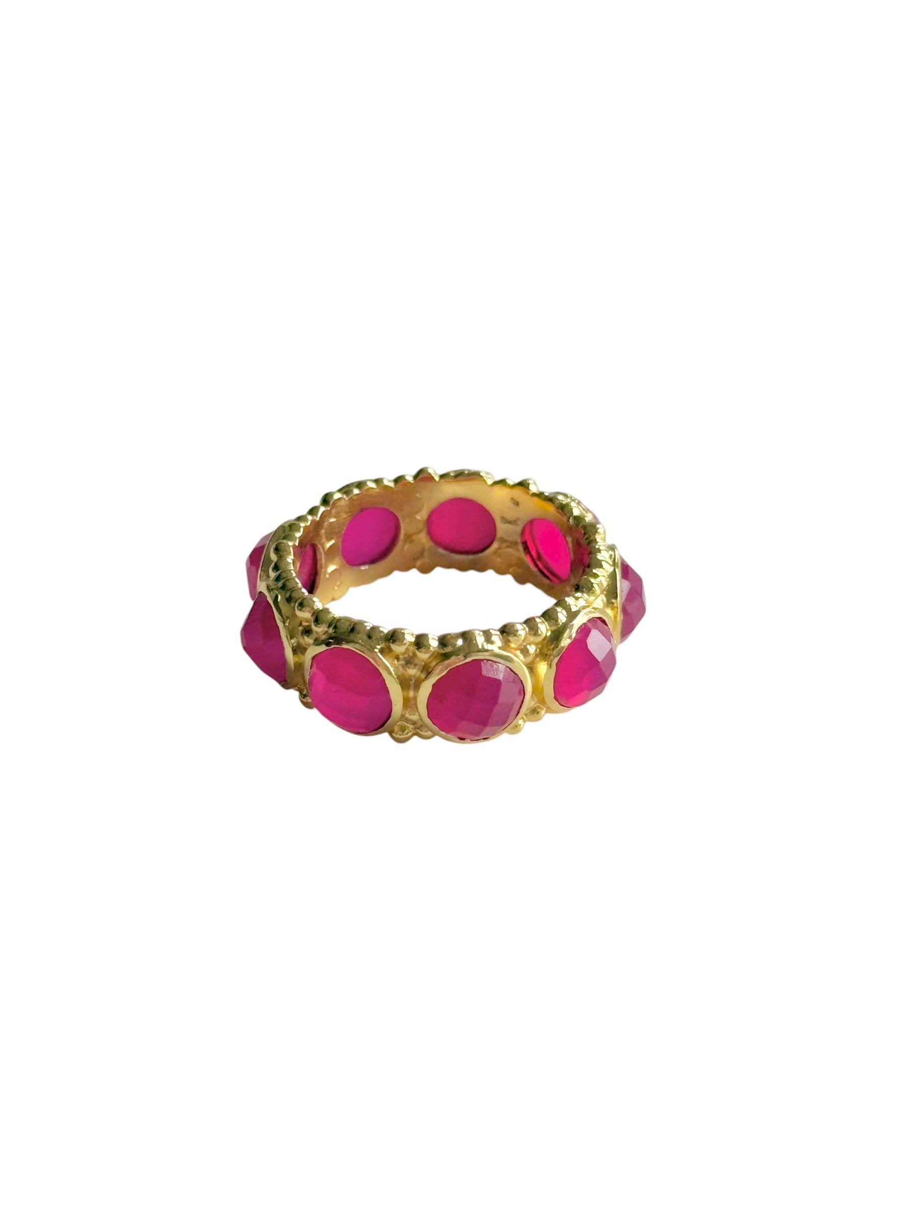 Amalia Ring in Pink