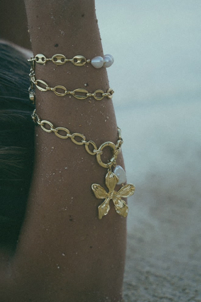 Golden Drift Bracelet