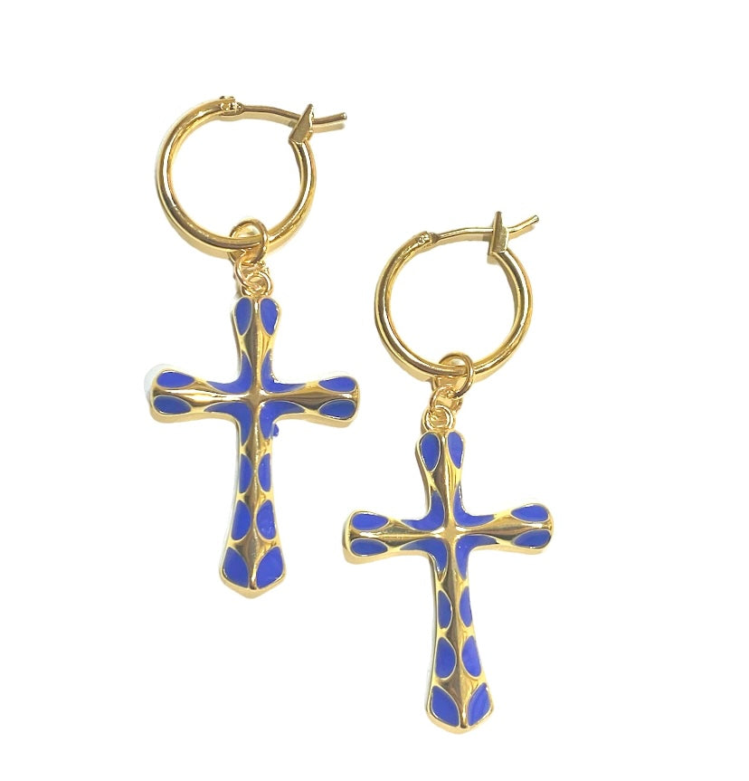 Annabelle Earrings in blue