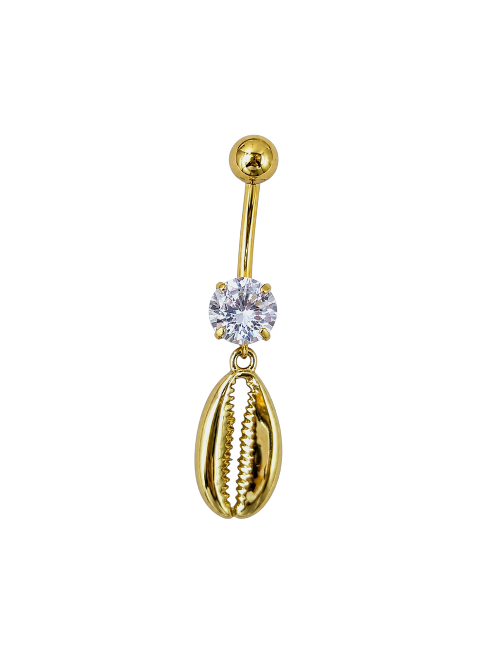 Gold Shell Belly Bar