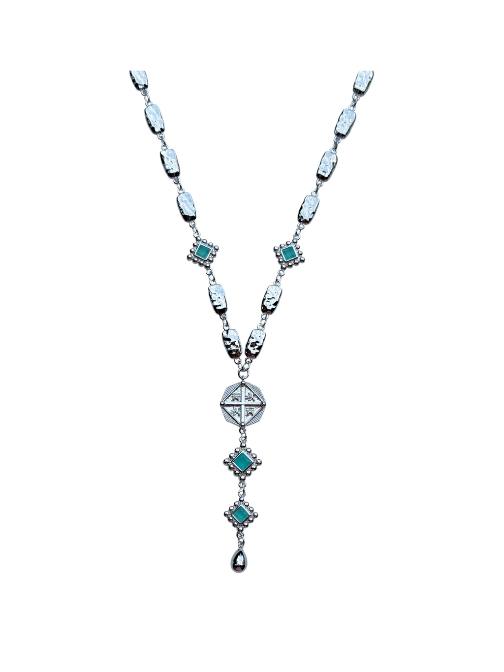 Silver Siren Drift Long Necklace