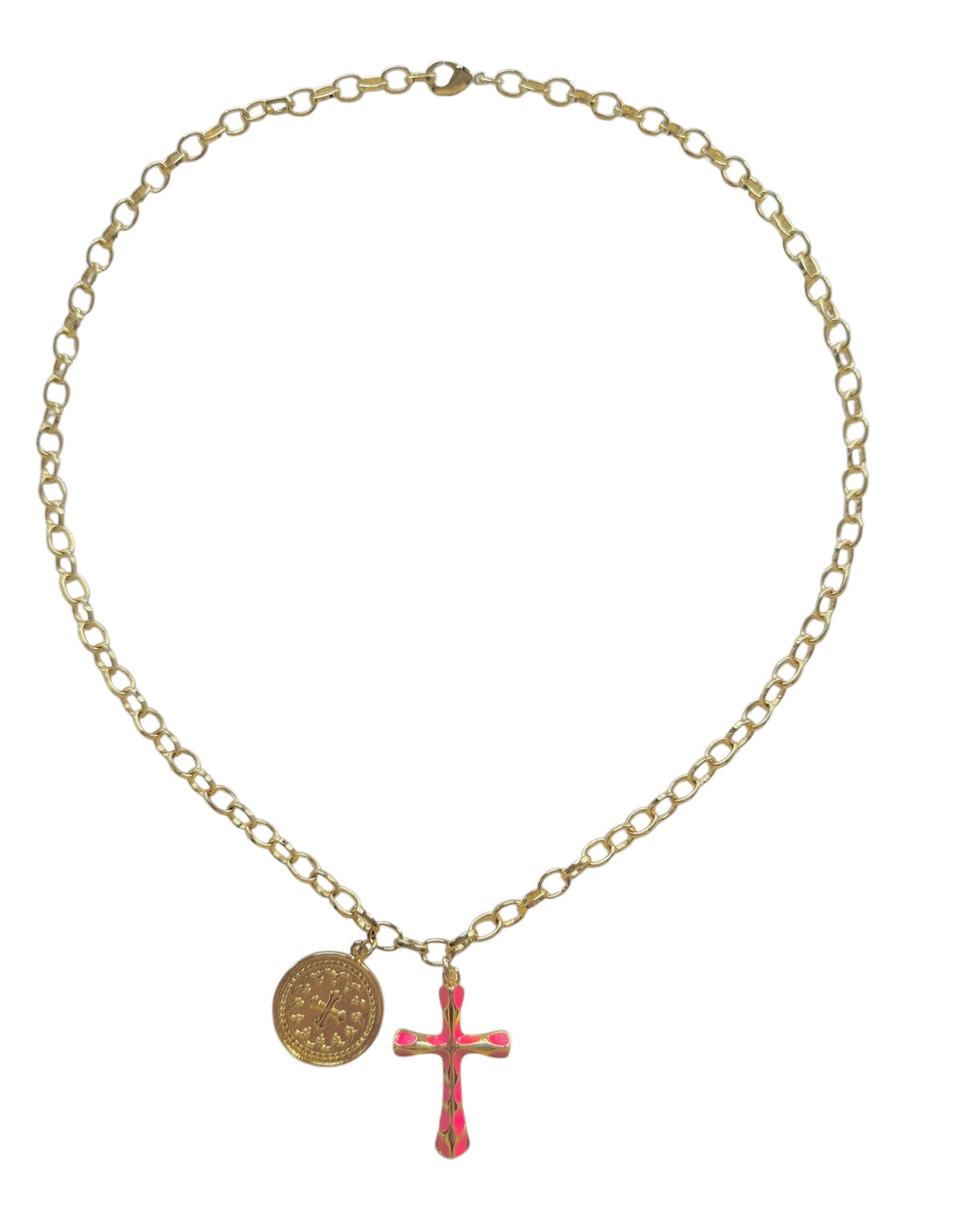 Annabelle Necklace in pink