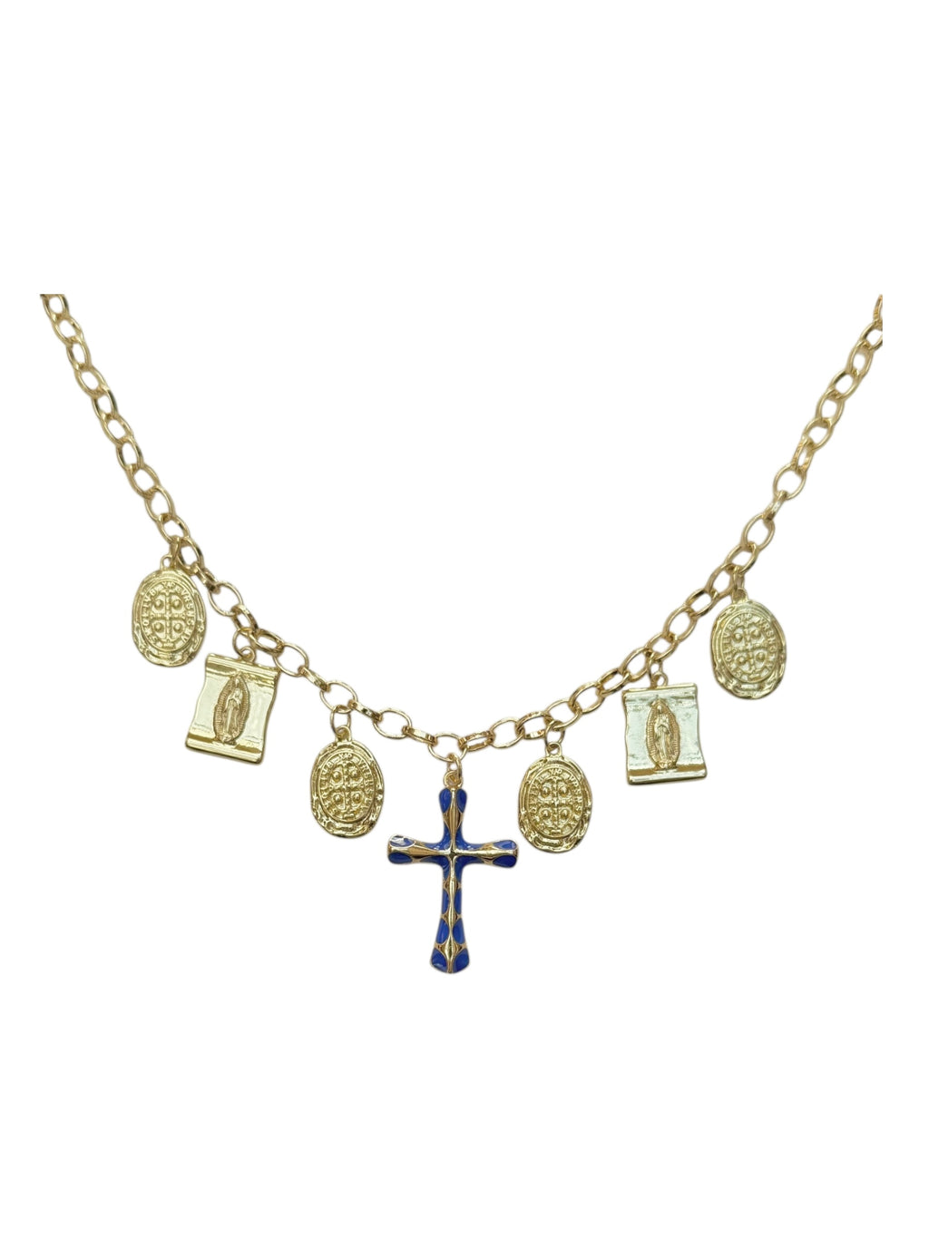 Willow Necklace in blue