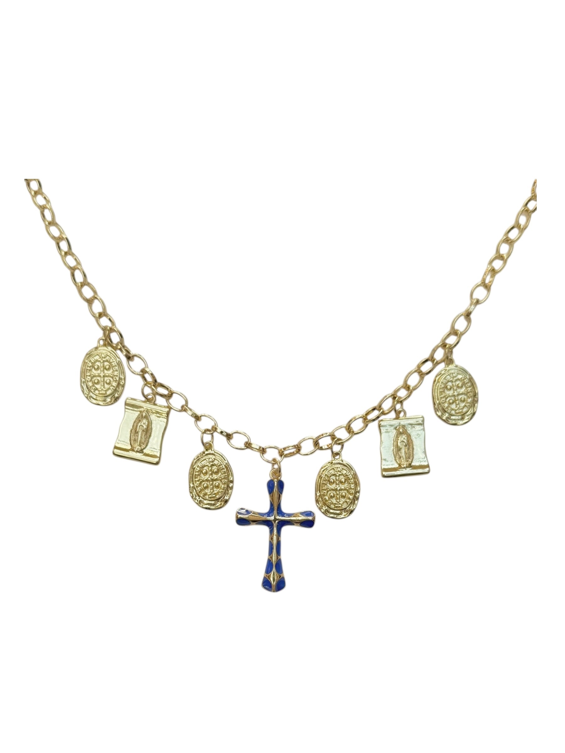 Willow Necklace in blue