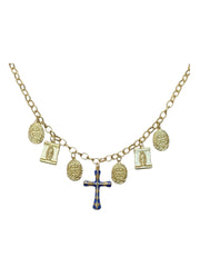 Willow Necklace in blue