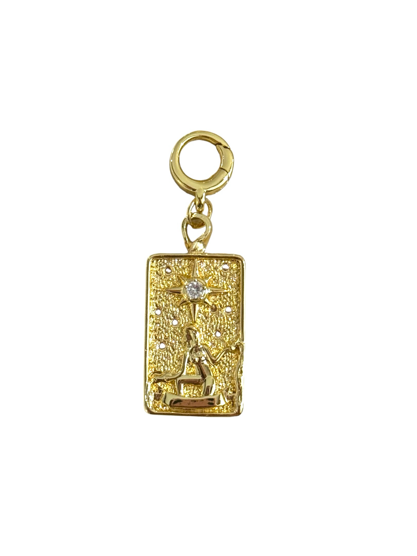 The Star Tarot Card Clip-on Charm