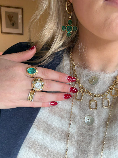 Samara Ring in Green