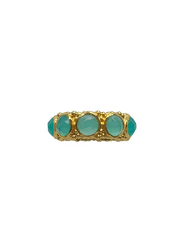 Amalia Ring in Aqua